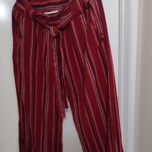 Loose, Cropped Pants